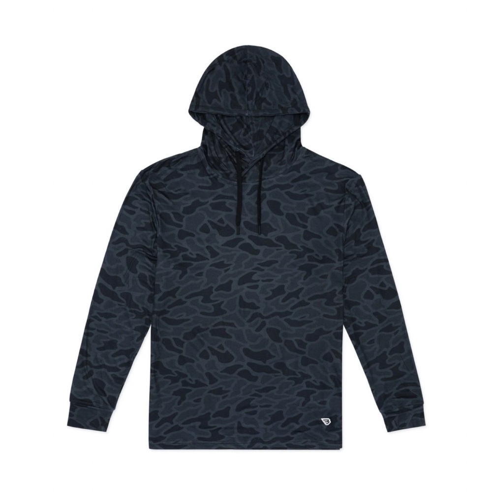 Burlebo - Performance Hoodie - Black Camo